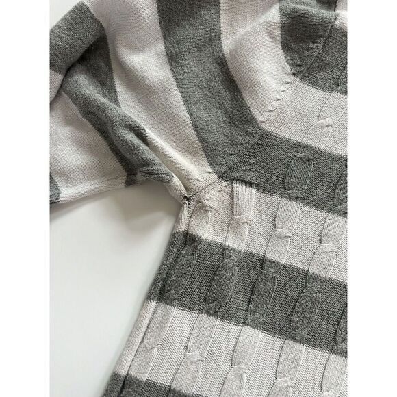 Carbon Cable Knit Sweater Mens XXL 100% Cotton‎ - Picture 5 of 9